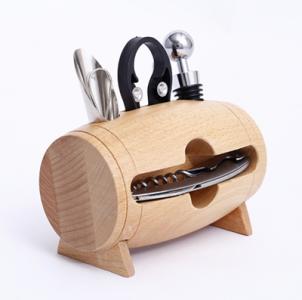 TC-B019    wine Set  with 4-pcs wine accessories
