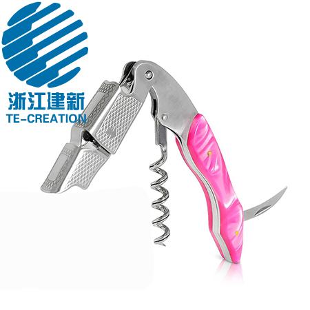 TC-C196  Colorful Resin Handle Waiters Corkscrew