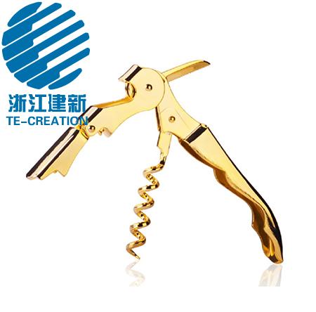 TC-C199B  Double Hinged Corkscrew Knife Wine Bottle Opener For Waiter