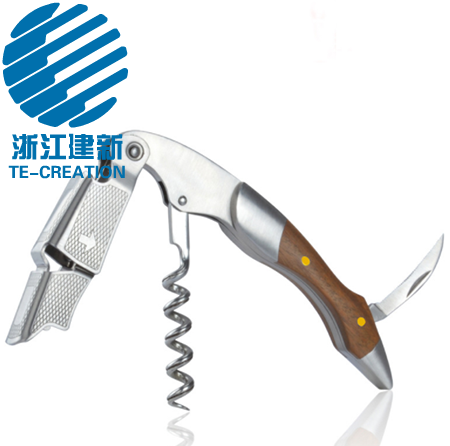TC-C191  Rose wood handle Waiters Corkscrew