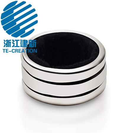 TC-R004 Red bottle collar ,drip collar,wine drip stop ring with black velvet