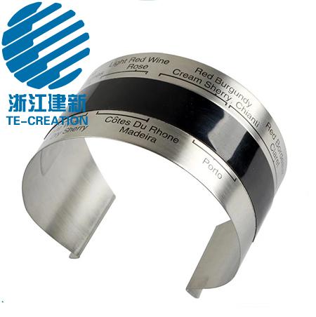 TC-T007A Stainless Steel Red Wine Bottle Digital Thermometer Temperature Meter 4-24 Centigrade sensor Homebrewing Beer Red Wine