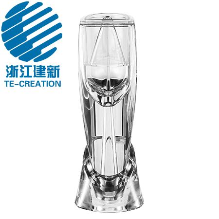 TC-P054   Latest Pure Acrylic Material Wine Aerator Wine Decanter