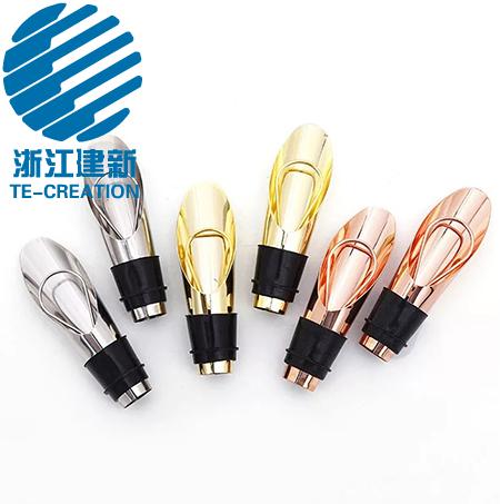 TC-P001B   Custom Stopper Bottle Wine Bottle Pourer