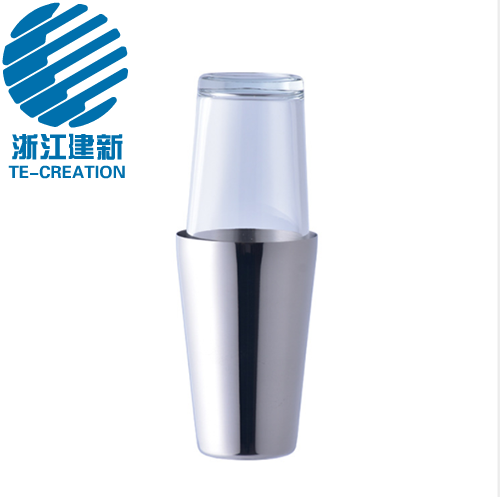 TCO-60-35P   600ml + 350ML stainless steel boston cocktail shaker