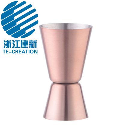 TCO-J1-1      Colorful 15ml/30ml S/S measure custom bar double cocktail shot jigger