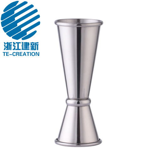 TCO-J6-1      25ml/50ml double S/S cocktail jigger