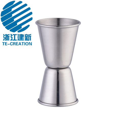 TCO-J2-2    20/40ml double S/S cocktail jigger