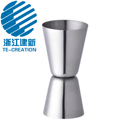 TCO-J1-2      20ml/40ml S/S measure custom bar double cocktail shot jigger