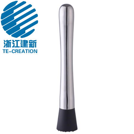 TCO-M2-1             Stainless Steel & Nylon Drink Wine Cocktail Muddler