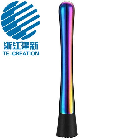 TCO-M2-1             Stainless Steel & Nylon Drink Wine Cocktail Muddler