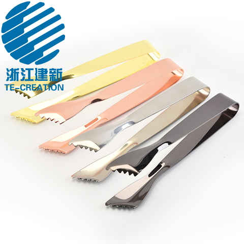 TCO-C8-1    Stainless Steel Cocktail Ice Tongs