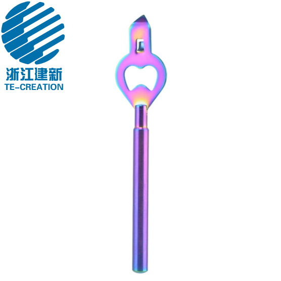 TCO-A8-1    ridescent stainless steel beer bottle opener