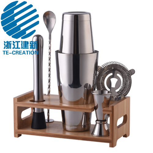 TC-80T5-1  28oz stainless steel cocktail shaker coctelera bar tools set kit bartender