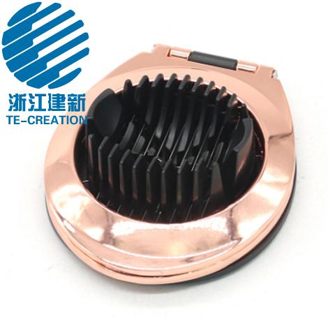 TC-KR153B ( GOLD PLATED)       Multi-function stainless steel egg cutter for Egg slicer cut into flowers Versatile kitchen helper