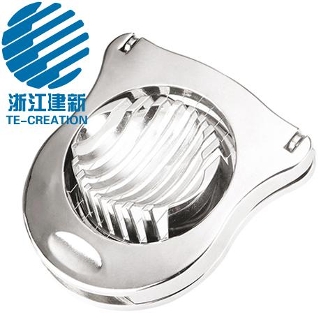 TC-KE154      Multi-function stainless steel egg cutter for Egg slicer cut into flowers Versatile kitchen helper