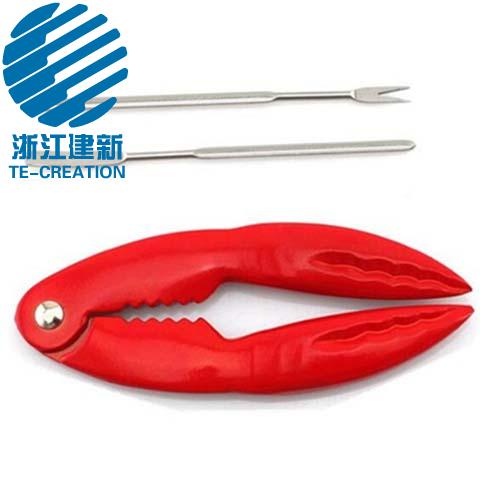 TC-KS06   Amazon hot selling Seafood Tools Set Nut Crackers of 3Pcs Seafood Opener Tool Set